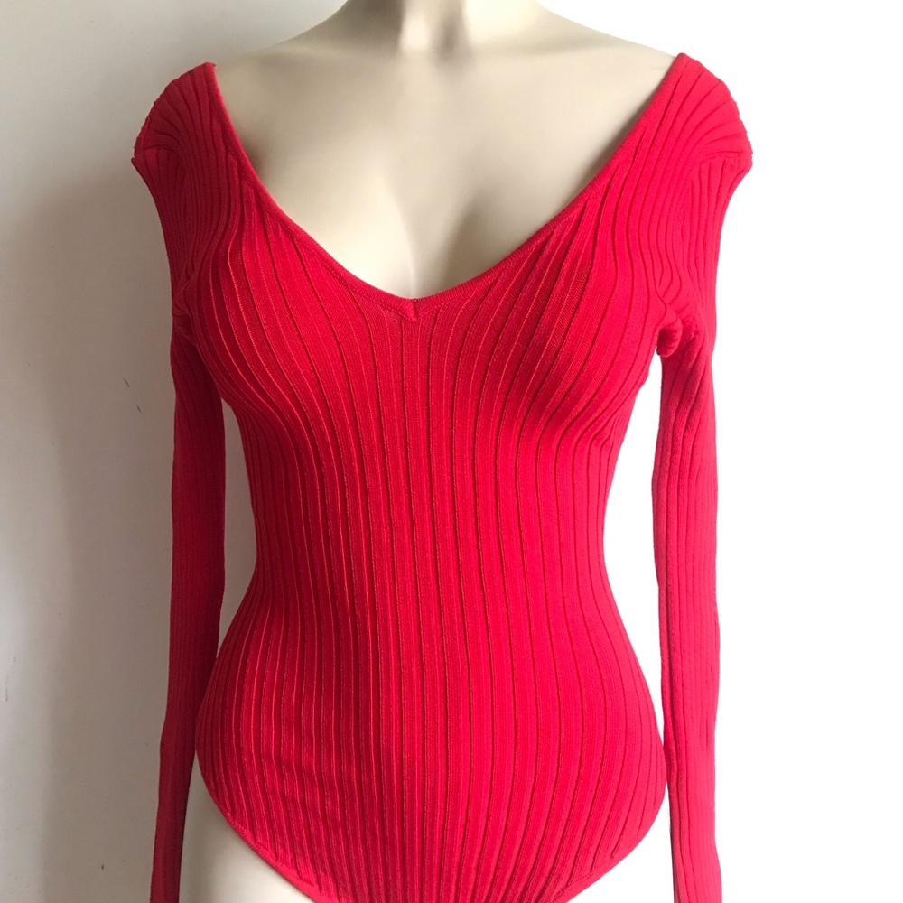 Hera Collection Ribbed off the shoulder bodysuit - Picture 8 of 9